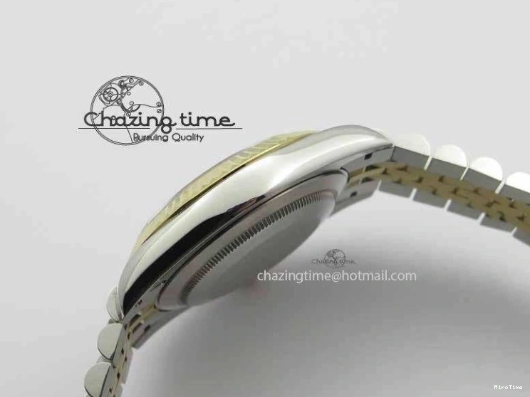 MiroTime 0304 DateJust II 41mm SS YG BP Maker Best Edition White Diam Dial On Jubilee Bracelet A ModernLook 3663